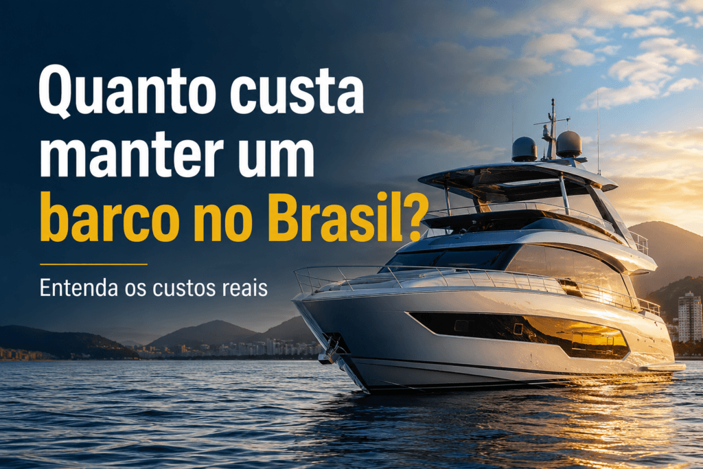 quanto custa manter um barco