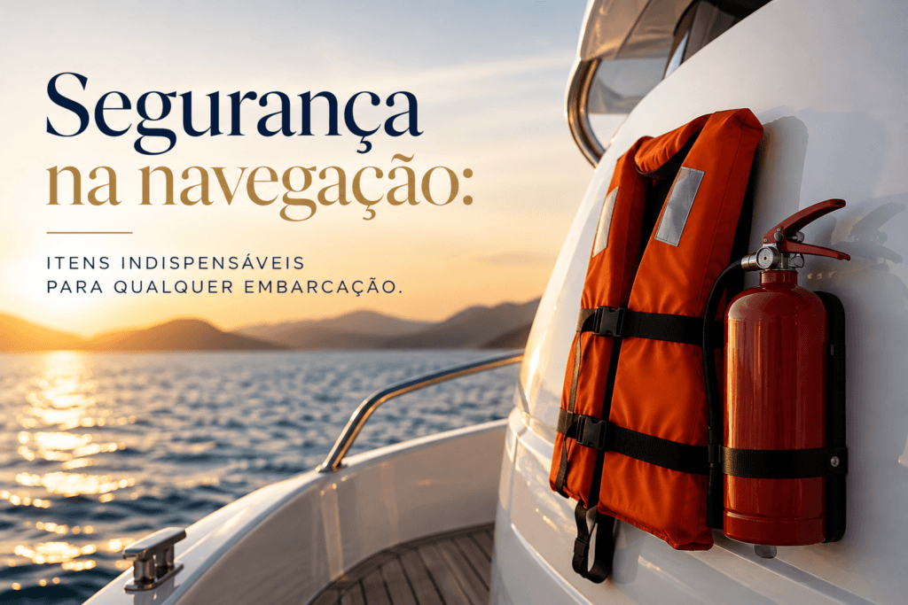 Segurança na navegação: itens indispensáveis para qualquer embarcação